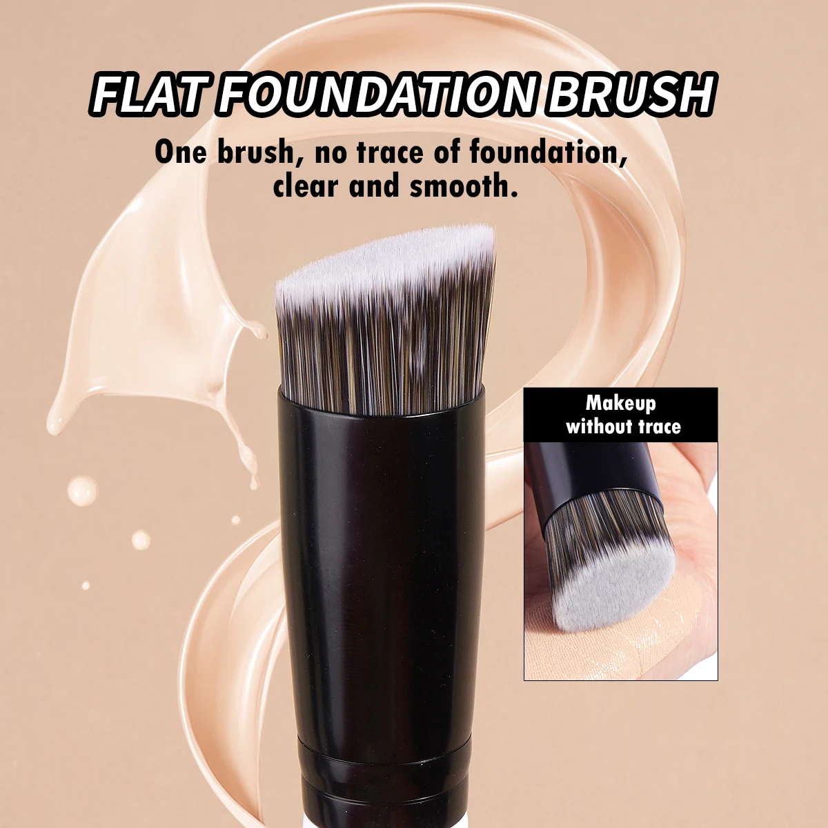 MAANGE Makeup Brushes Set 6pcs Soft Dense Powder Foundation Concealer Detail brushes Blending Professional Makeup Beauty Gift