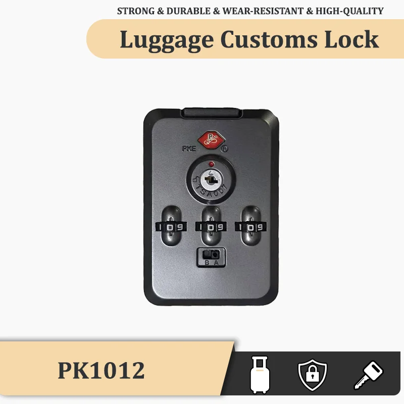 

For PK1012 Luggage Lock STSA007 Combination Lock For Trolley Suitcase Replacement Travel Luggage Lock Zipper Case Lock