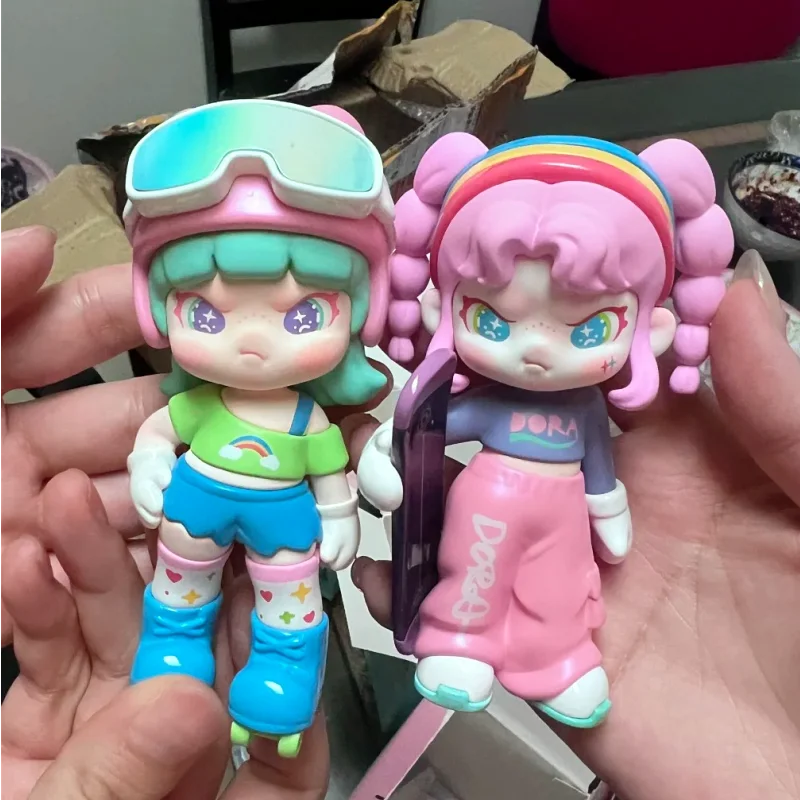 

Dora Blind Box Mystery Box Fourth Generation Escape Plan Series Cute Figurine Ornament Toy Desktop Decoration Adult Holiday Gift