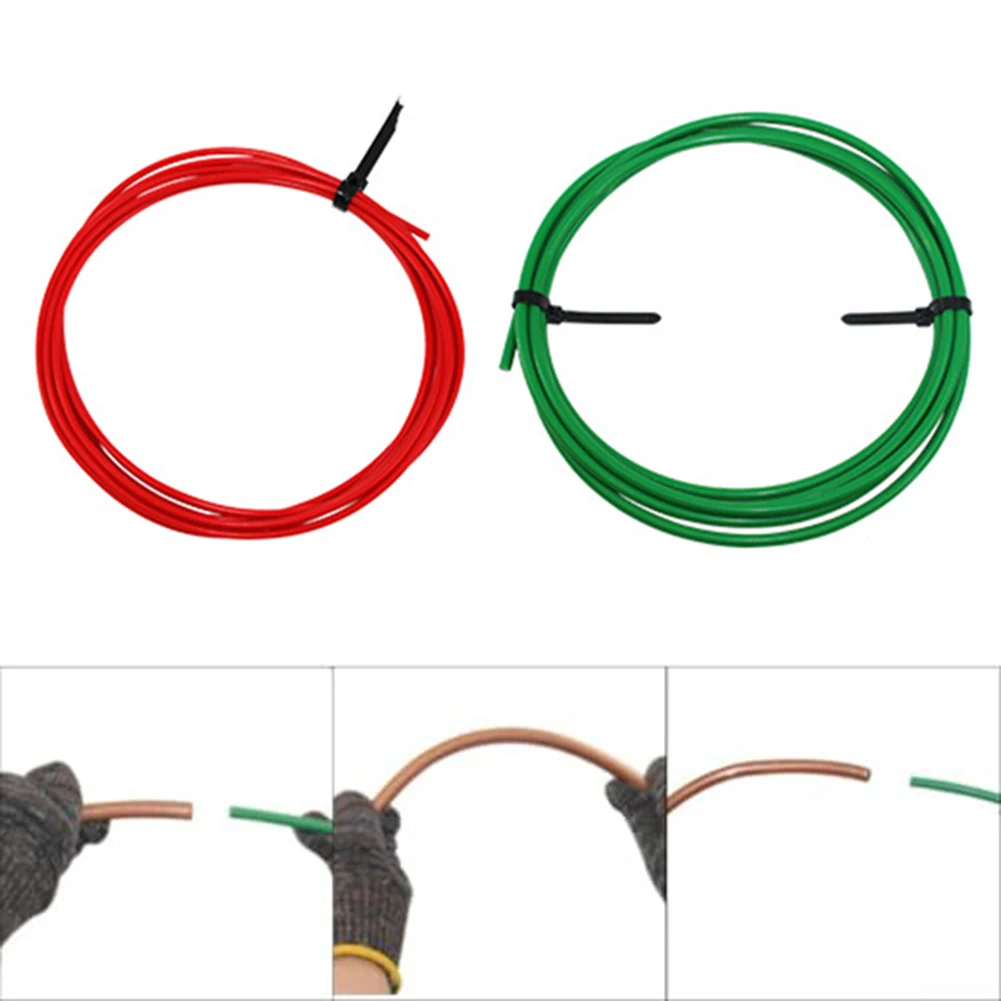 

Built-in Copper Tube Bending Strips Air Conditioning Pipes Bender Kits PE Plastic Strip Protector Anti-Deformation Pipes Kits