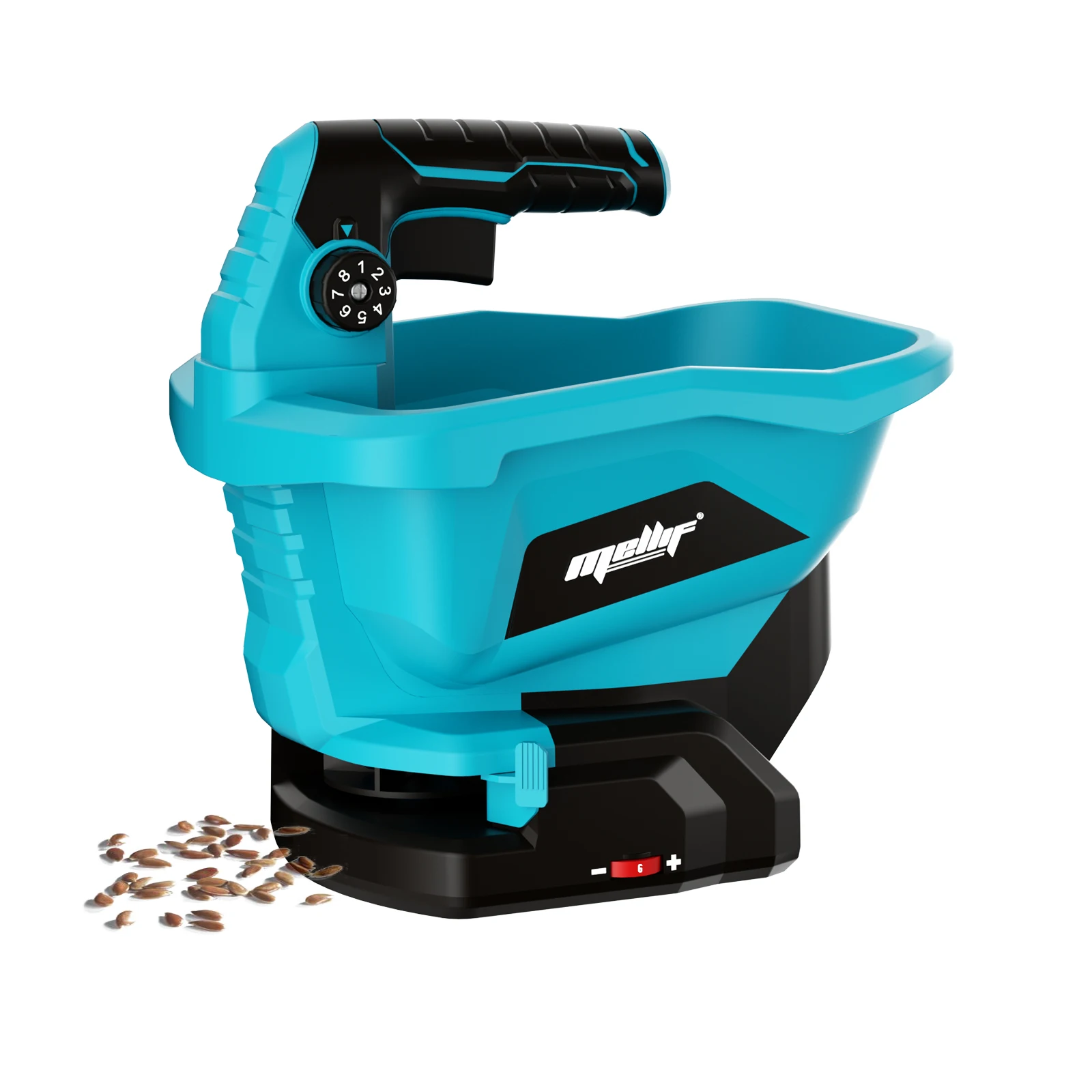 Draadloze handspreider voor Makita 18V BL1830 batterij, draagbare elektrische spreider voor graszaad, zout, meststof (alleen gereedschap)
