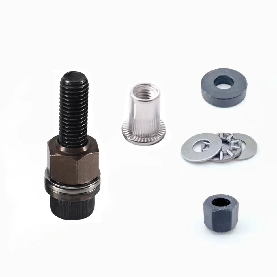 11pcs Hand Rivet Nut Gun Head Nuts Riveter Tool Accessory For Nuts Optional Model M3 M4 M5 M6 M8 M10 M12 image 6