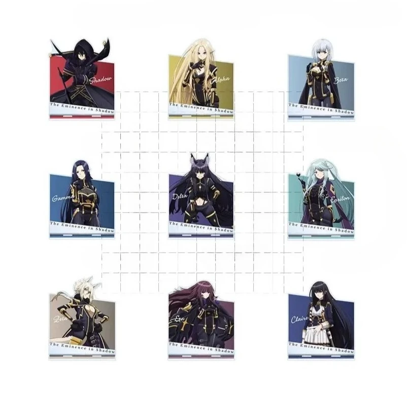 

Anime Gamma Epsilon Claire Game Juggernaut Kageno Crimson Acrylic Stand Doll Figure Model Plate Toy for Gift