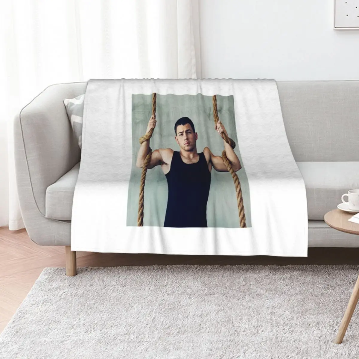 

nick jonas Throw Blanket For Baby Decorative Beds Large Kid'S Blankets