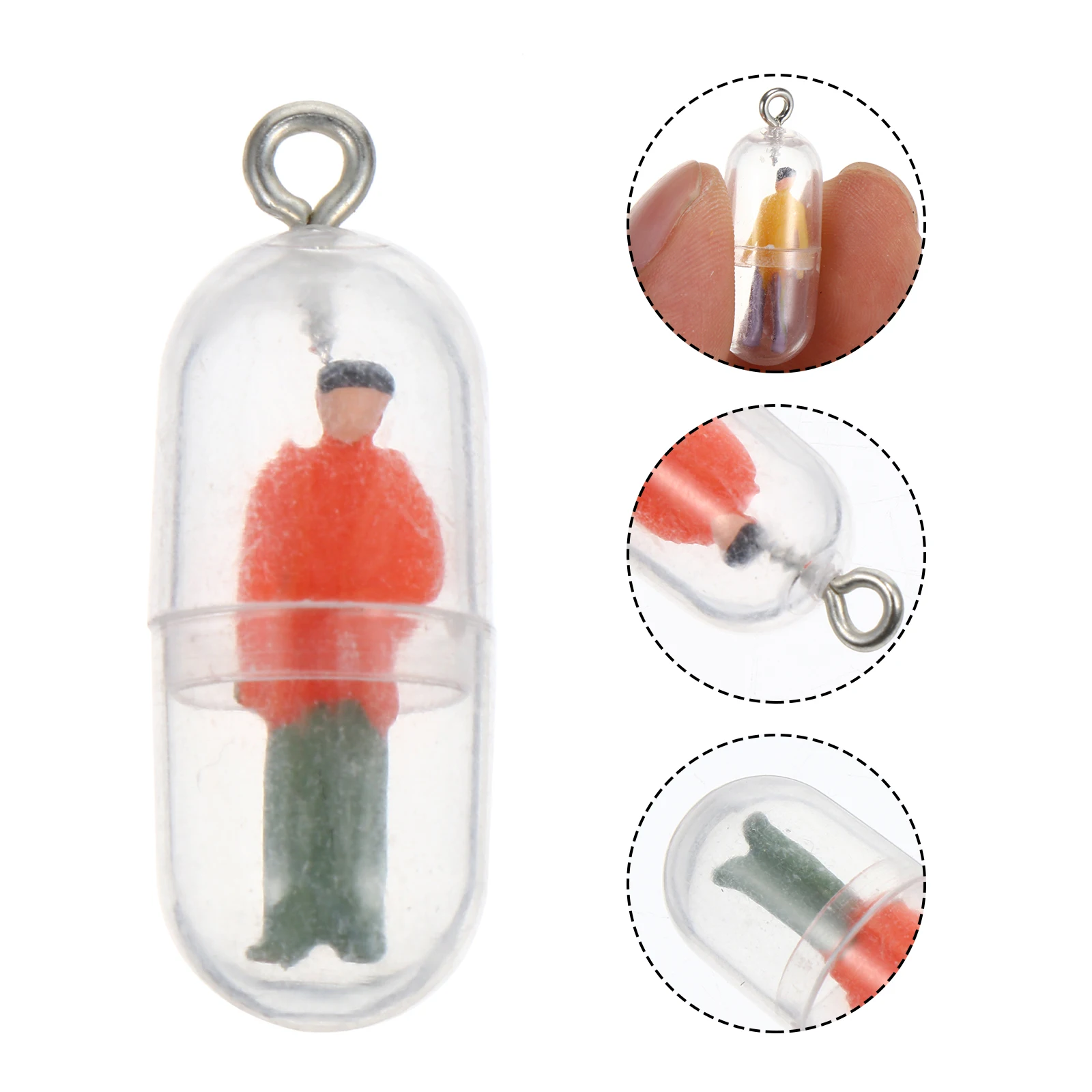 

20 Pcs Pills and Mobile Phone Cases Accessories Keychain Pendants Earrings Shell DIY