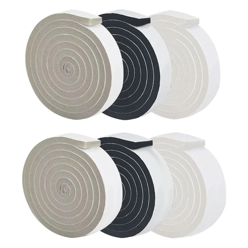 2M/Roll Home Insulation Tape Dustproof Windproof Weather Stripping Draught Excluder Soundproof Door Window Sealing Strip