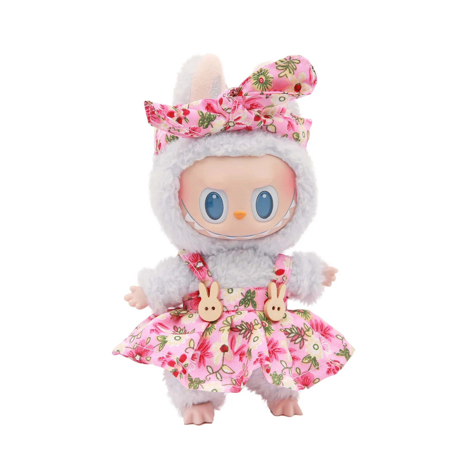 

For Labubu Clothes Skirts Charm Little Clothes Hairband Girl Juguates&labubu Accessories for V1 V2 V3