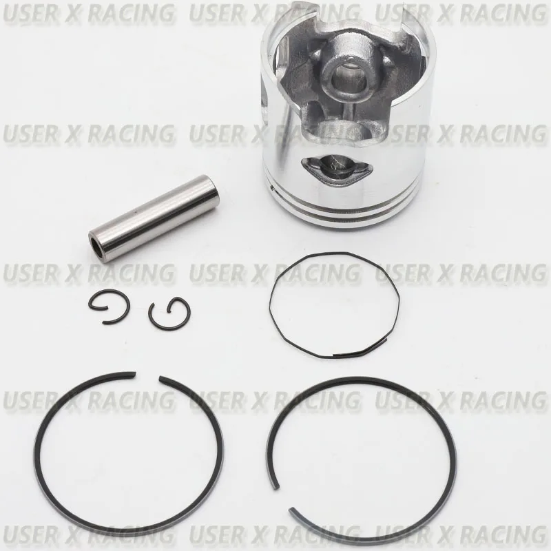 USERX Universal Motorcycle ATV70cc Piston Ring Set 47mm for Yamaha Jog Minarelli 1PE40QMB Pedal Kick scooter ATV Parts