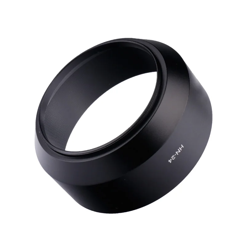 HN-24 Metal Dedicated Lens Hood Shape for Nikon AF 70-210mm f/4-5.6 AF 75-300mm f/4.5-5.6 100-300mm f/5.6