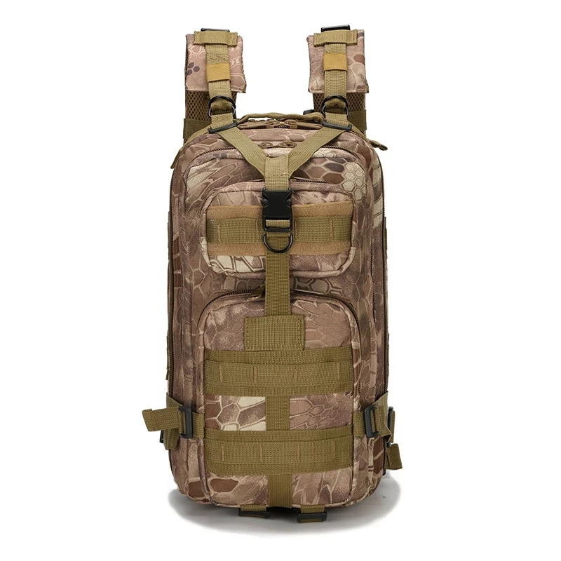 Imagem -02 - Náilon Tático Mochila Militar à Prova Impermeável Água do Exército 3p Esportes ao ar Livre Acampamento Caminhadas Pesca Caça Bolsa 30l1000d