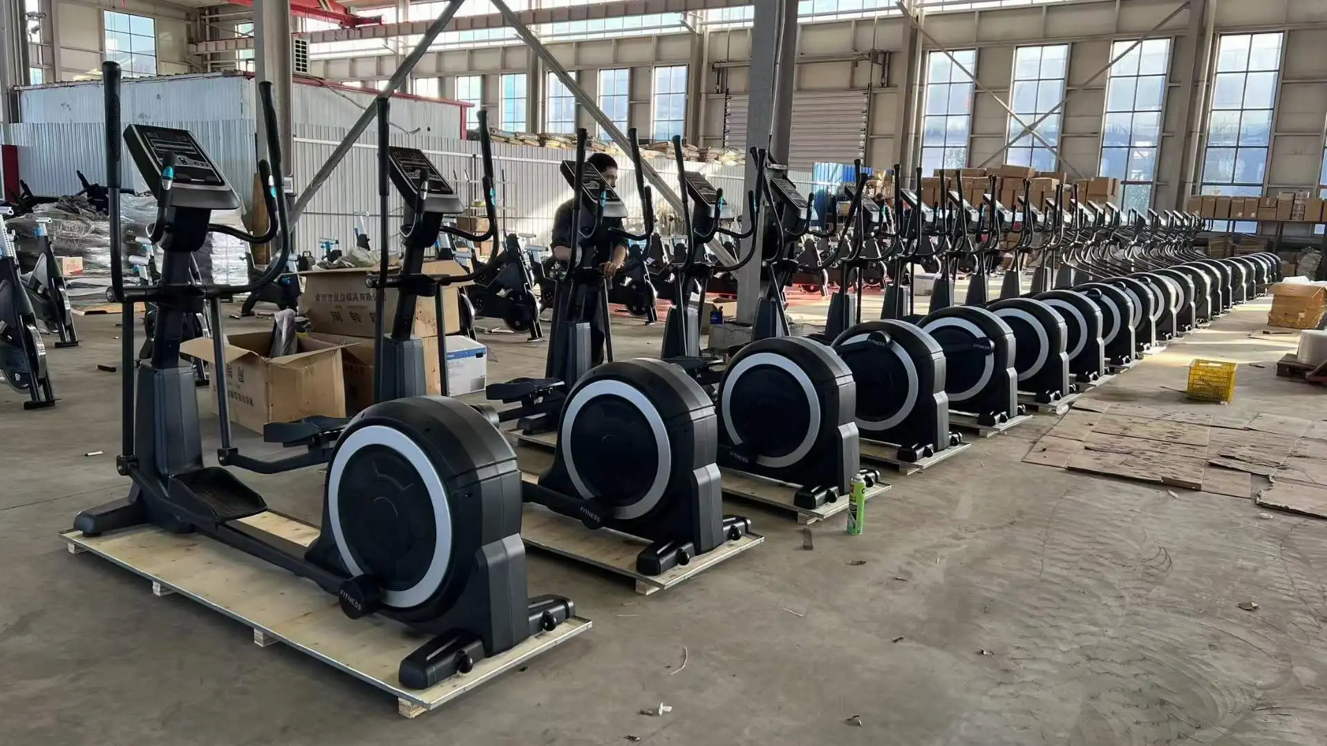 التجارية عبر ممارسة المغناطيسي دليل المنحدر آلة المدربين البيضاوي للياقة البدنية نادي معدات الصالة الرياضية بالجملة #5