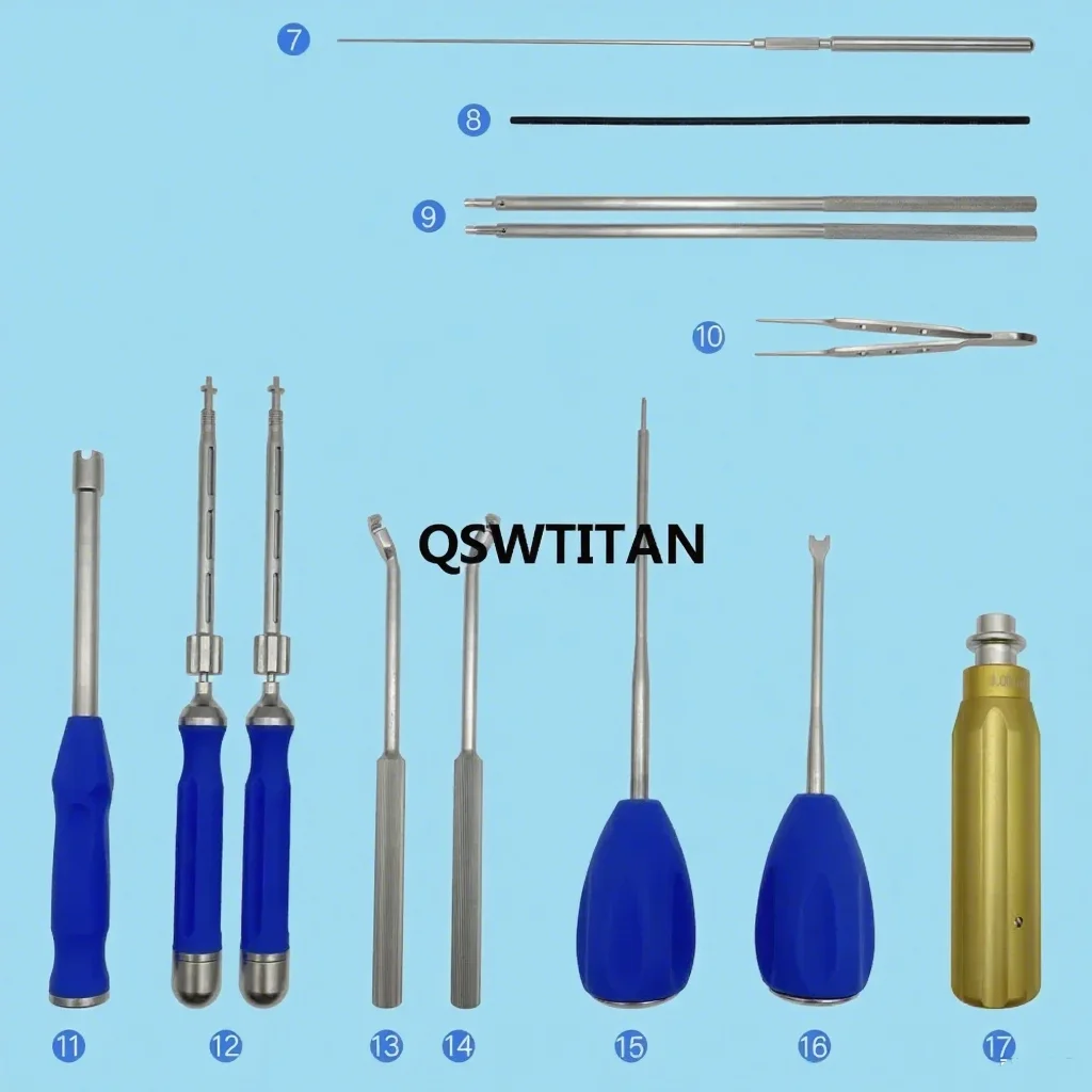 Veterinary Bone Spinal Polyaxial Fixation System: Small Animal Orthopedic Surgery Spine Fixation Kit