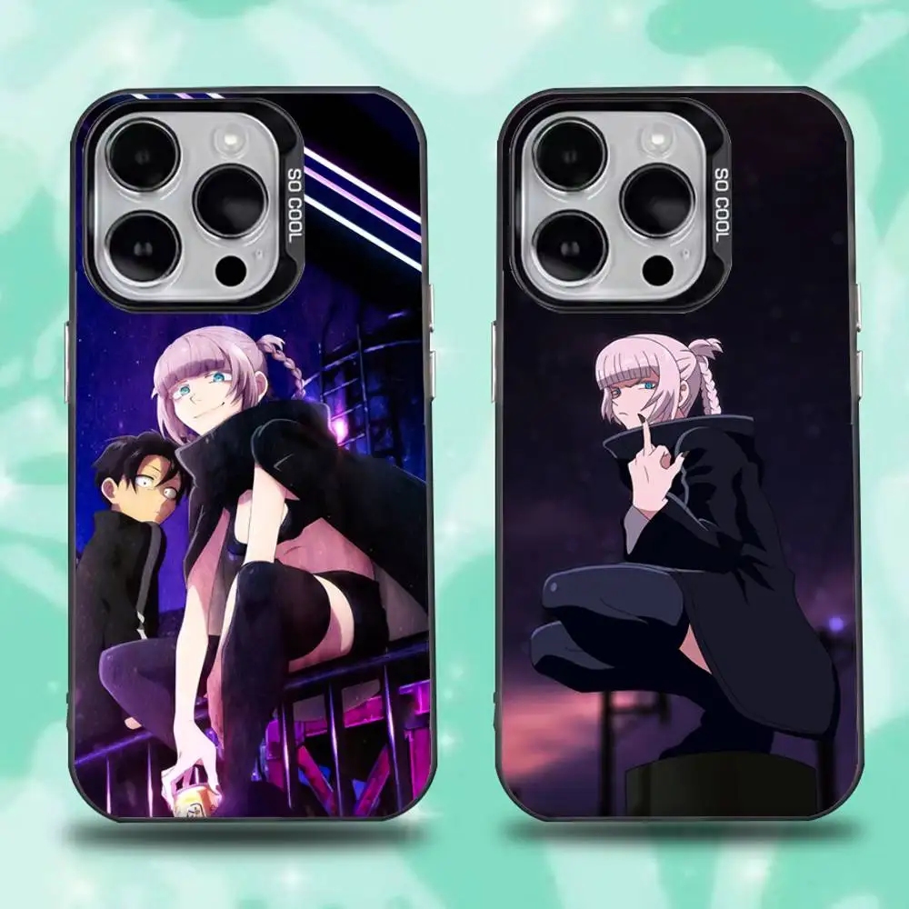 

Call Of The Night Nazuna Phone Case For iPhone 16,15,14,13,12,11,Mini,Pro,E,SE4,XS,MAX Black Candy Matte Cover