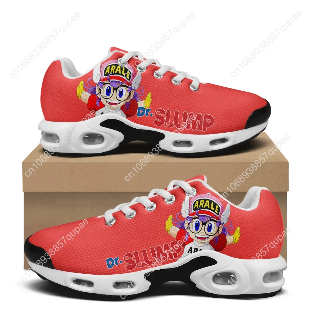 Arale Dr Slump Air Cushion Sports Sneakers Lovely Anime Shoes Men Women Teenager High Quality Footwear Custom Made Mesh Sneaker 2