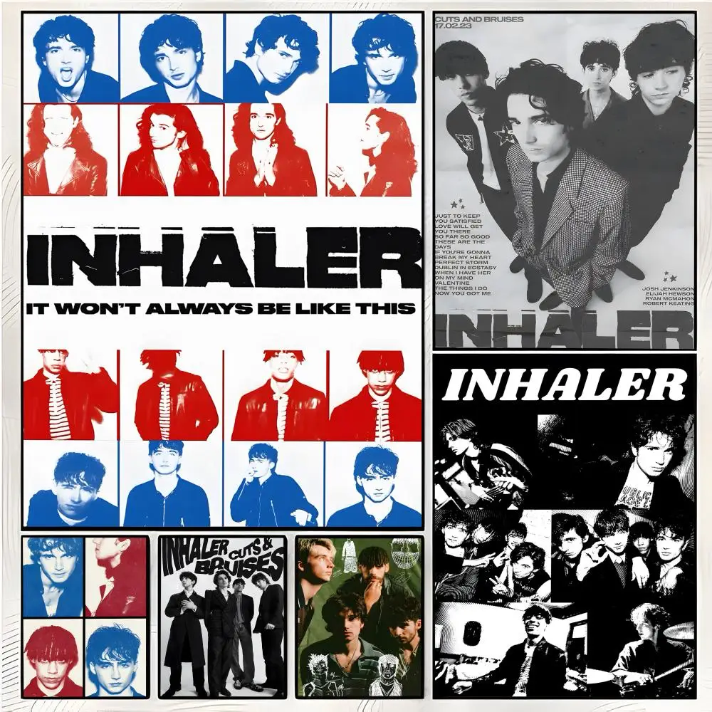 indie rock band I-Inhaler Poster Superior Home Space Pub Indoor Decorative Art & Home Decor