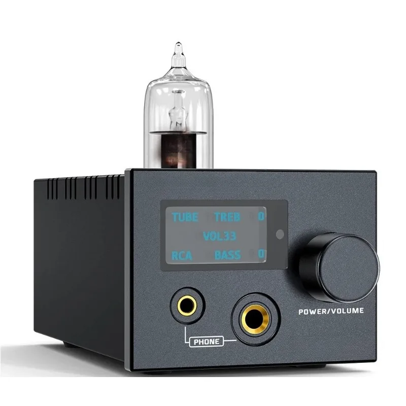 for Discrete Components Headphone Amplifier HiFi Stereo Audio Amp with Remote Control