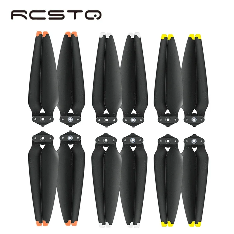 

RCSTQ Drone Propeller For Dji Air 3 3S Replacement 2 Pair 8747F Quadcopter Blades 3 Colors Available For Air3 Drones Accessories