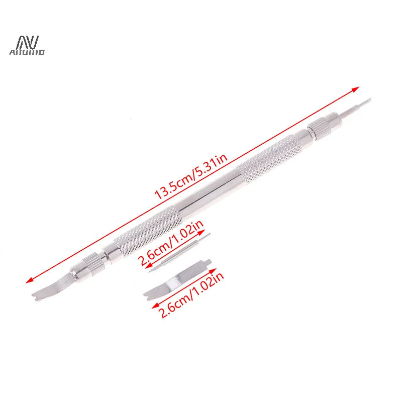 1 Set Watch Tool Spring Pine Needle Bar Pose Filed Pin Barrette Repair Watch Strap Spring Set Watch Repair Strap Removal