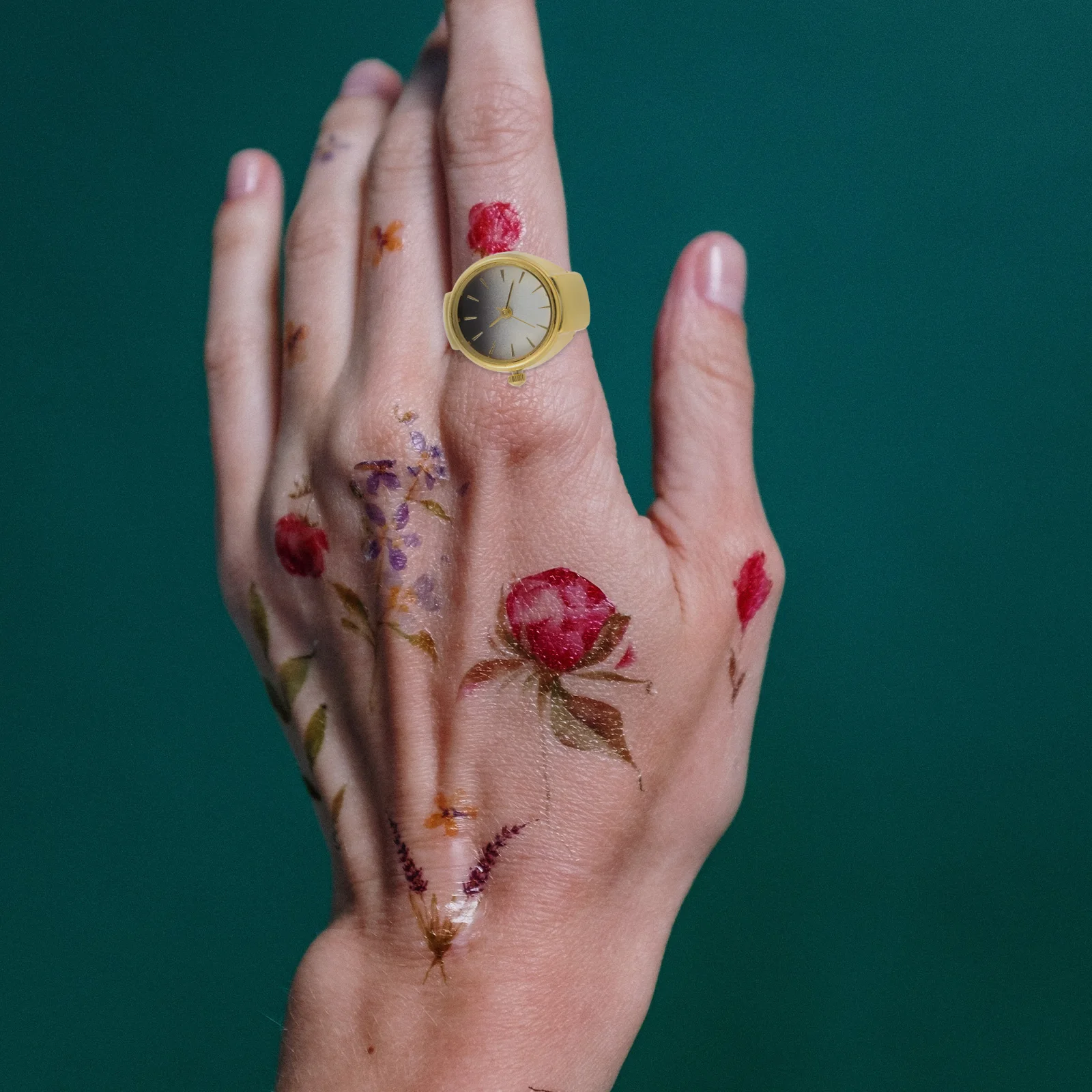 

Finger Metal For Women Decorative Jewelry Watches for Women Fashion Watch Ring Fashion Watch Ring Beautiful Practical