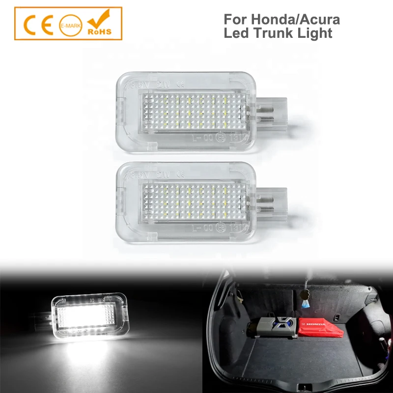 1pcs Led Luggage Compartment Lights Trunk Lamp For Honda Accord City Civic Sedan CR-Z CR-V Fit Insight Jazz FR-V HR-V Crosstour