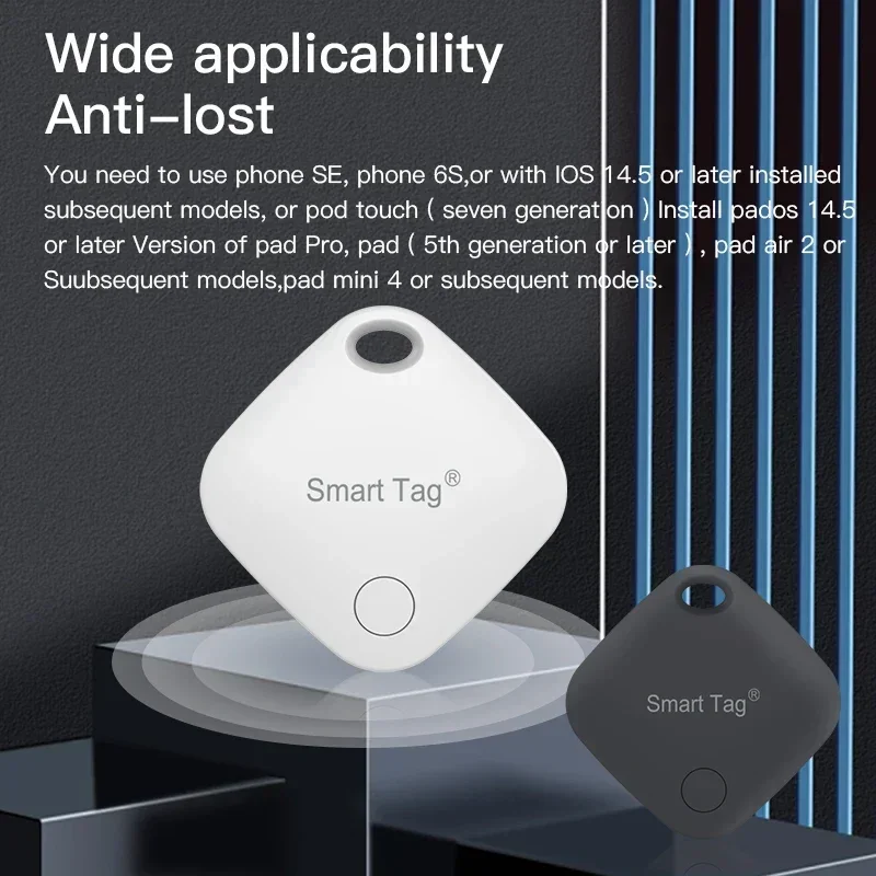 Smart Air Tag GPS Genuine for Apple ITAG Anti Loss Locator Children's Pet Bag Key Smart Tracker Smart Find for Ios