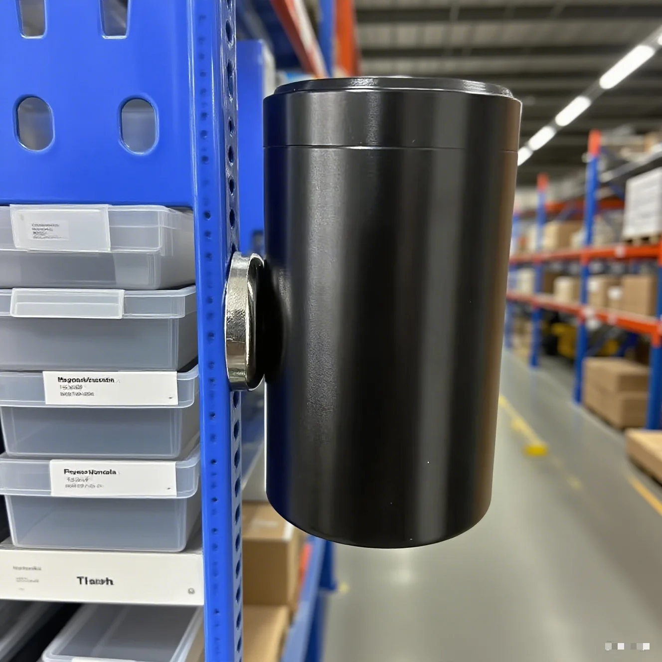 Diversion safe can Aluminum alloy medicine tank with magnet be adsorbed on the shelf storage or motor vehicles