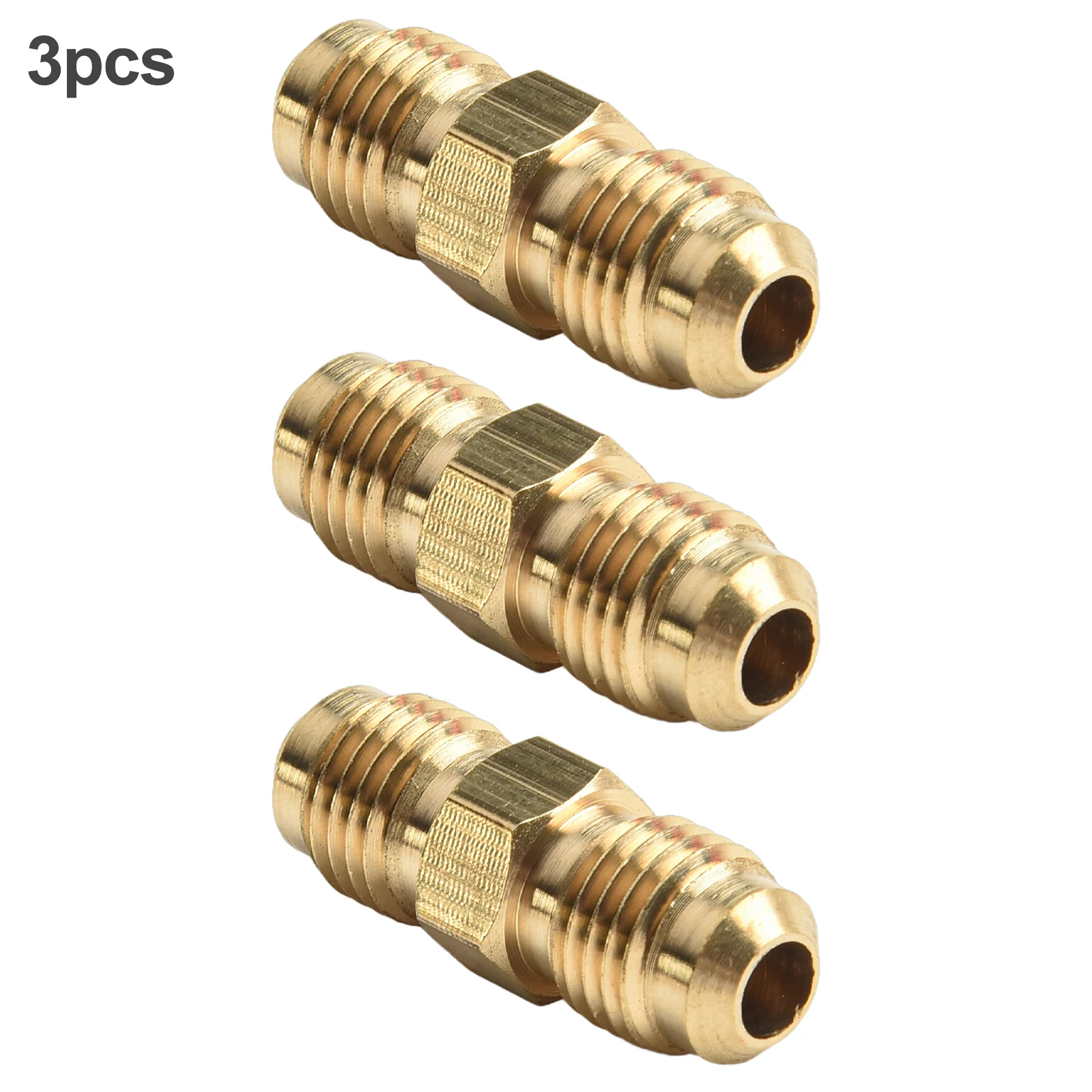 3Pcs/set Gas Hose Connector 1/4