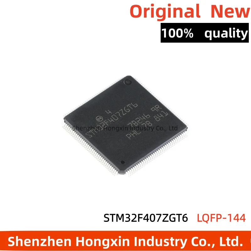 

1 piece STM32F407ZGT6 LQFP-144 ARM Cortex-M4 32-bit microcontroller MCU