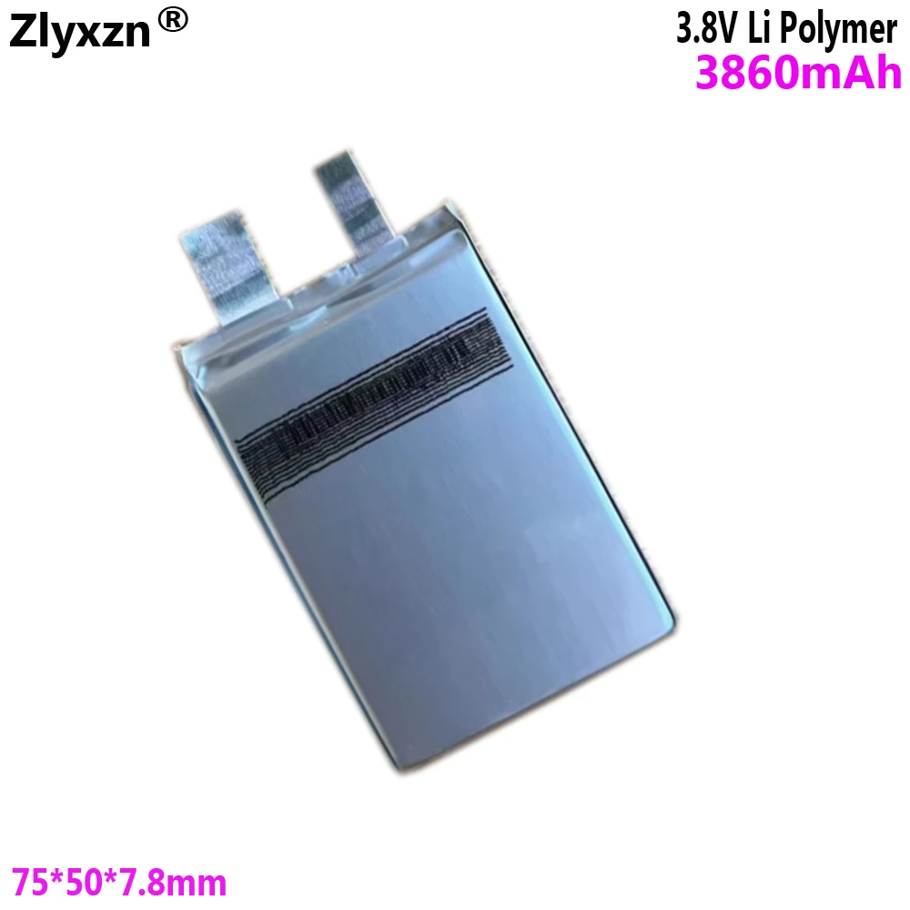 3.8V Battery Suitable for DJI Mavic Pro 785075 Drone Power Cell 3860mAh Drone Yu1 Battery 75*50*7.8mm