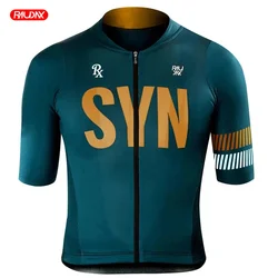 Rx SYN Raudax Summer Cycling Short Sleeve Set Quick Dry Breathable MTB Sports Shirt Ropa Ciclismo - Hot Sale