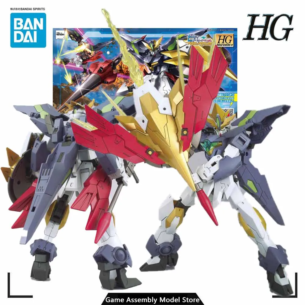 

BANDA Genuine I Original Model Kit HGBD:R 033 Gundam Aegis Knight Action Figure Toy Collection Assembled Model 140mm