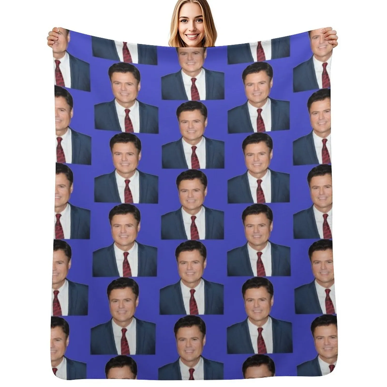 donny marie osmond Throw Blanket Soft Breathable Blanket for Night Sleeping