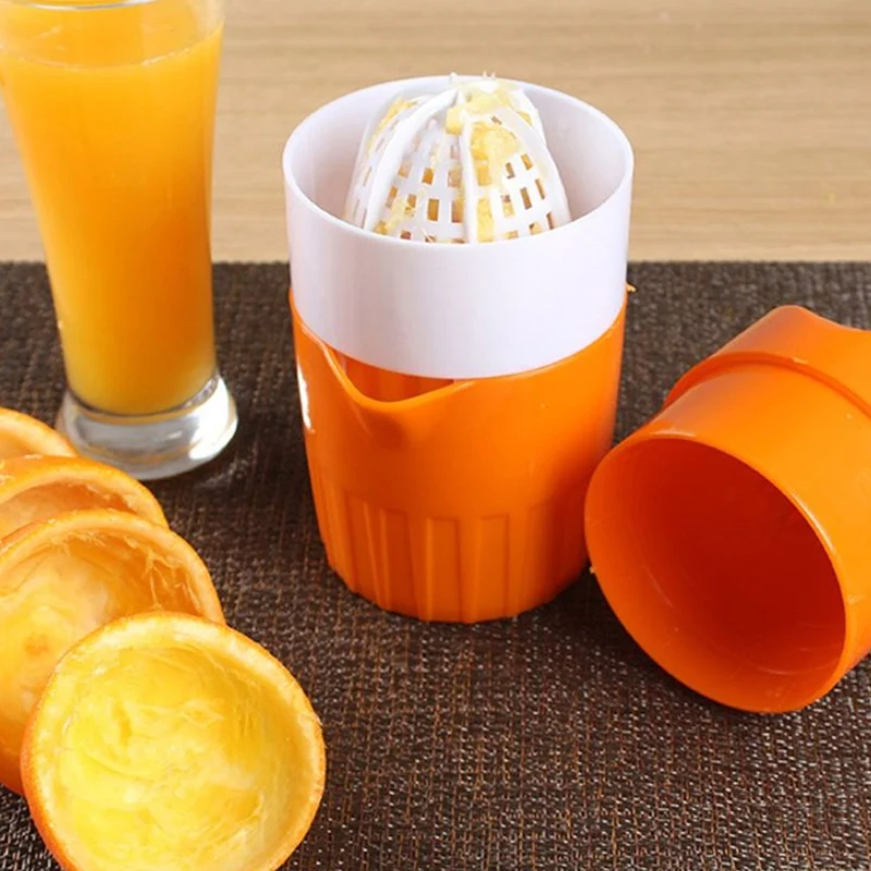 BAAG-Exprimidor portátil de limón y naranja, Mini exprimidor de zumo de frutas para el hogar