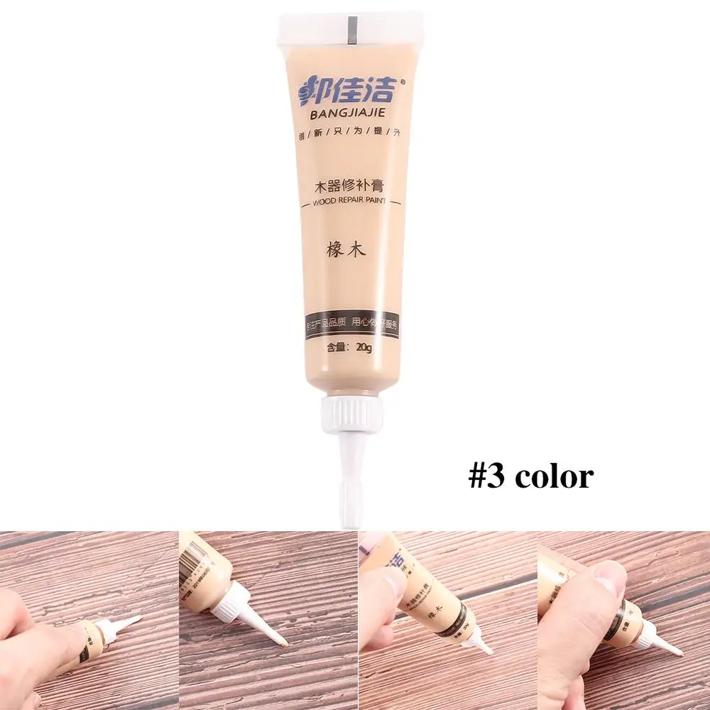 Wooden Scratch Hole Removal Wood Glue Touch Up Refinish Paste Furniture Repair Paint Wood Filler Repair Cream