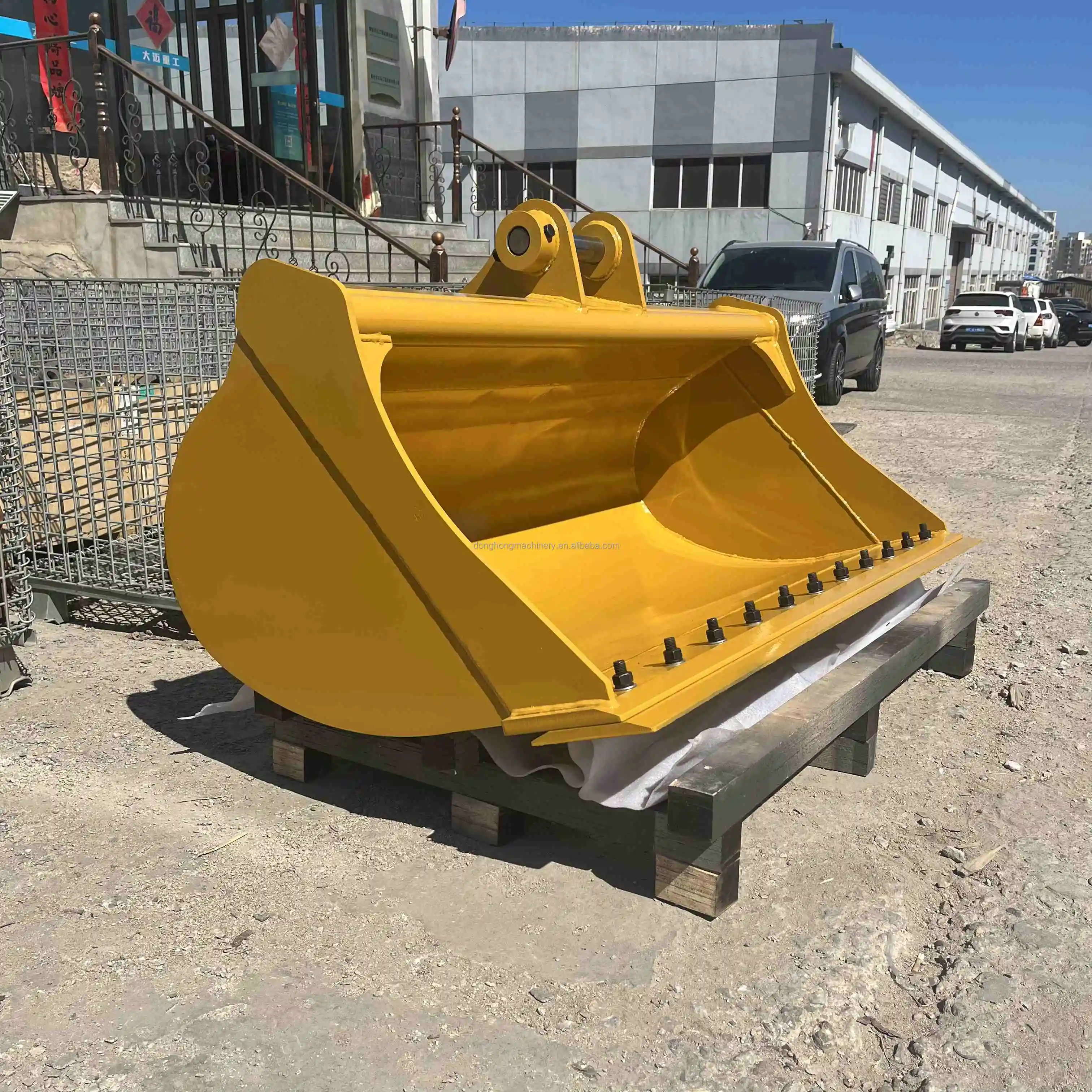 Hot Sale 1500mm Excavator Bucket Garden Cleaning Grapple For Excavator For Mud Cleanup