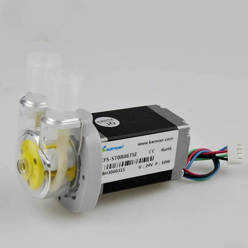 Peristaltic   Stepper Motor Pump Corrosion-resistant Pump Small Experimental Instrument PWM Self-priming   24V Water