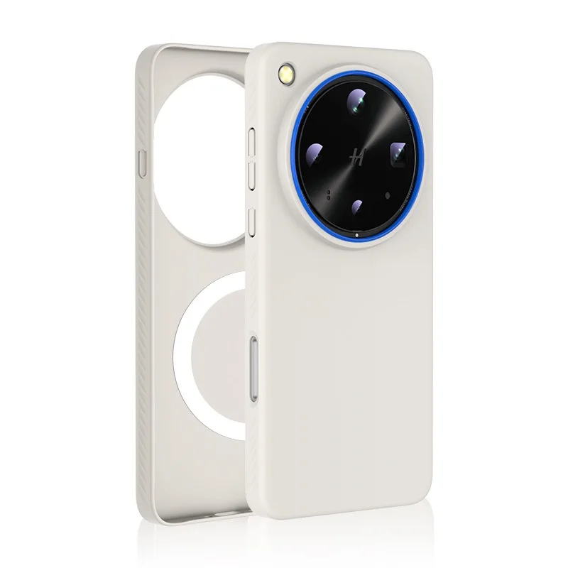 

Yellow Strong Magnetic Phone Case For Oppn Find X8 Ultra Coque High-end Blue Metal Camera Protection Shockproof Hard PC Cover