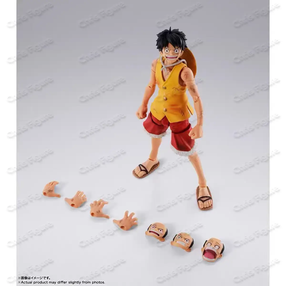 Bandai S.H.Figuarts One Piece SHF Monkey D. Luffy “Gear Third ”Optional Accessories  Battle of Marineford Collectible Model Toy - view 4