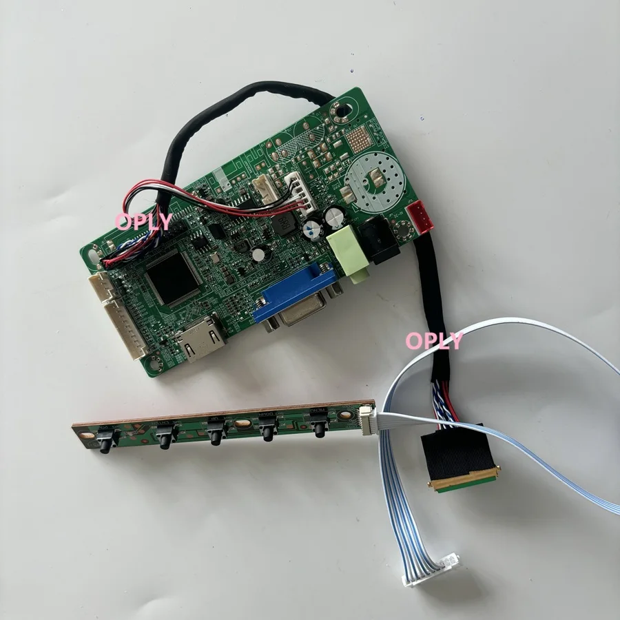 Kit para B101EVN02.0 B101EVN02.1 Panel LED de 10,1 pulgadas, monitor de pantalla de 1280 × 800, placa controladora de Audio Compatible con HDMI, placa controladora VGA 58C