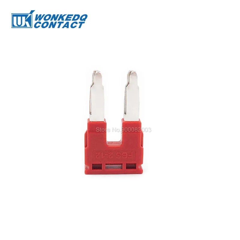 1Pc FBS 2-12 Plug-In Bridge 2 Position For PT16 Terminal Block Din Rail PT 16 mm² Connector Accessories Insertion Jumper FBS2-12