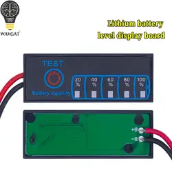 WAVGAT Battery Level Indicator 3S Ternary Lithium Battery Lithium Iron Phosphate Lead-Acid Battery Capacity Display Tester Meter