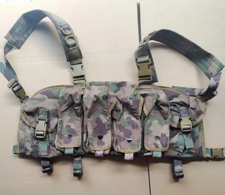 

Swiss TAZ 16 Camouflage AK Magazine Chest Rig Outdoor Desert Brown
