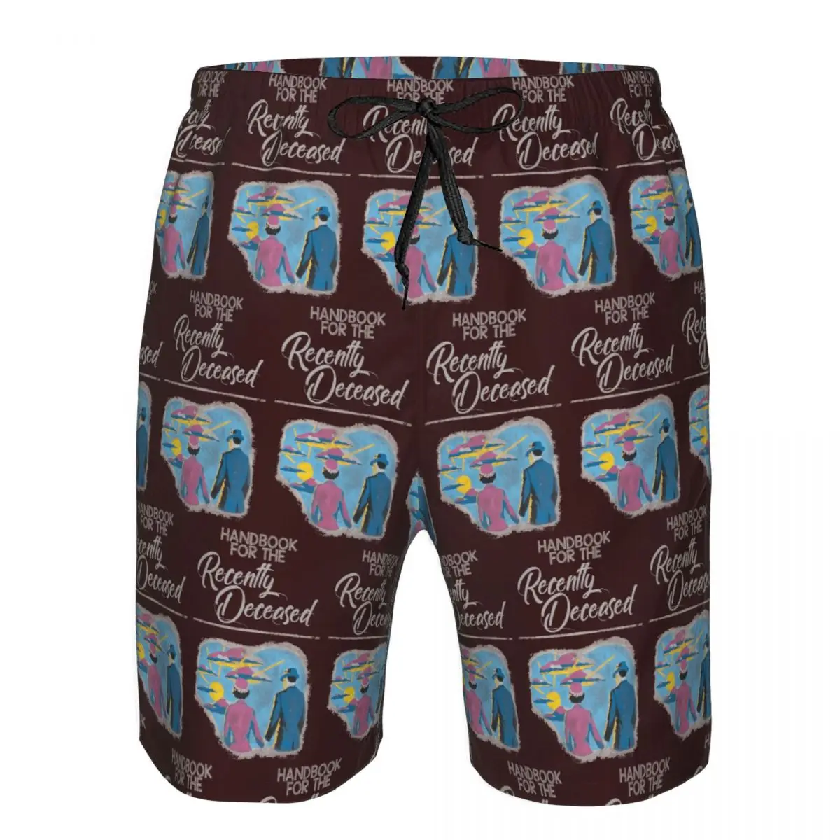 Handbook For The Recently Deceased Trunks Beach Board Shorts Casual Quick Dry Swim Summer Men Pants