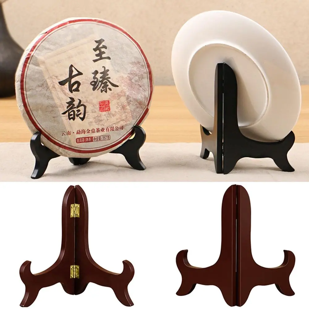 

Artwork 5/6/7/8Inch Photo Book High End Home Decor Plate Holder Display Stand Picture Frame Holder Wooden Bracket