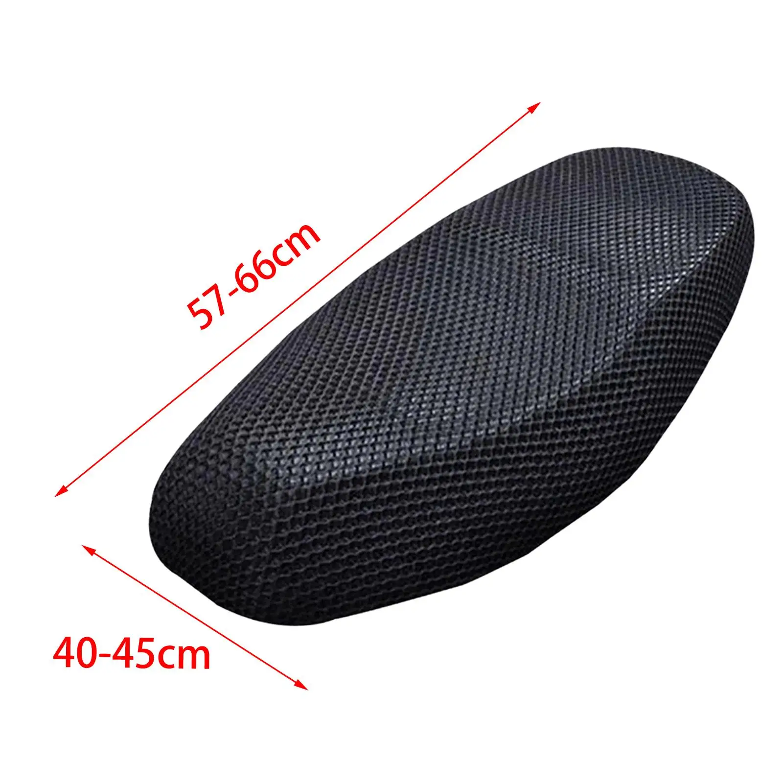 

Portable Motorbike Seat Mesh Cover Dustproof Breathable Fiber Cushion Protector for Summer Riding