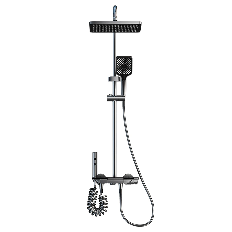 

Shower set, all-copper main body shower for home use, constant temperature and pressurization.
