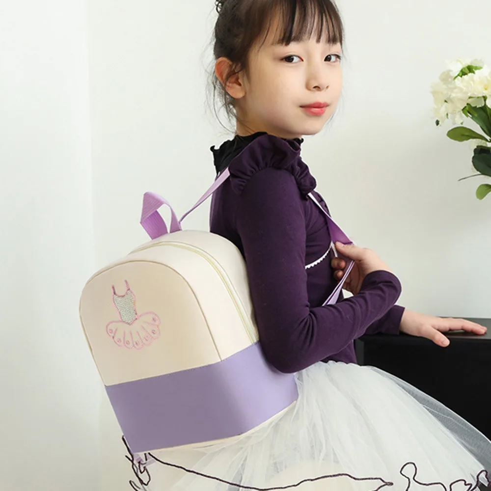 

Cute Children's Dance Bag Waterproof Breathable Girls Ballet Sports Bag Princess Style Wear-resistant Ballet Bag Backpack