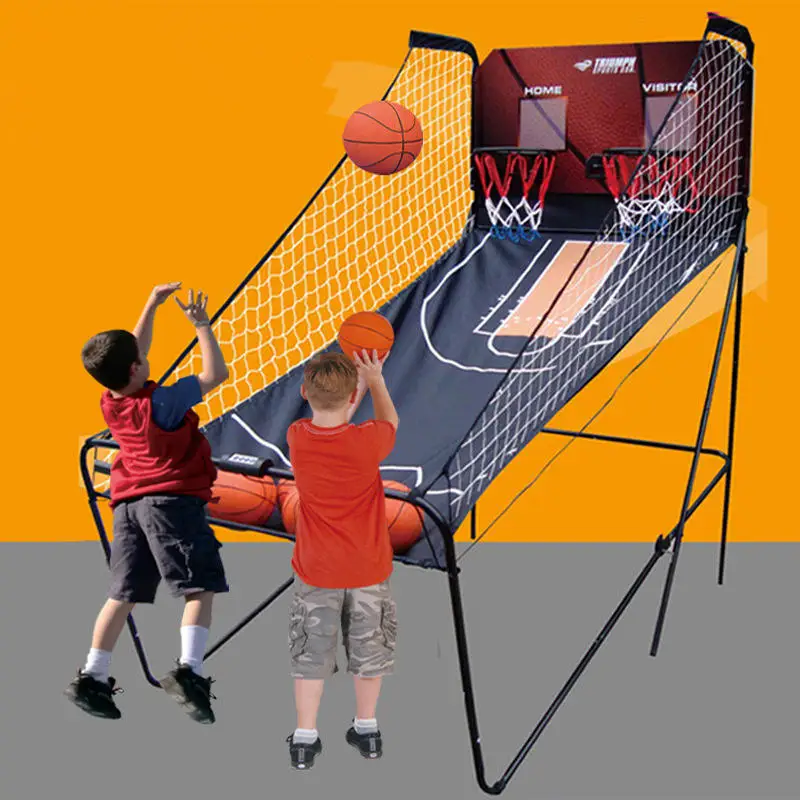 

Double Shot Basketball Shooting Game Electronic Adult-Kid Dual Hoops Arcade Machine