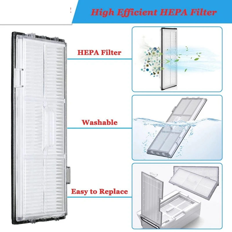 الجانب الرئيسي فرشاة تصفية ممسحة القماش ل Xiaomi Roborock S7 Max S70 T7S Plus مجموعة ملحقات المكنسة الكهربائية الروبوتية