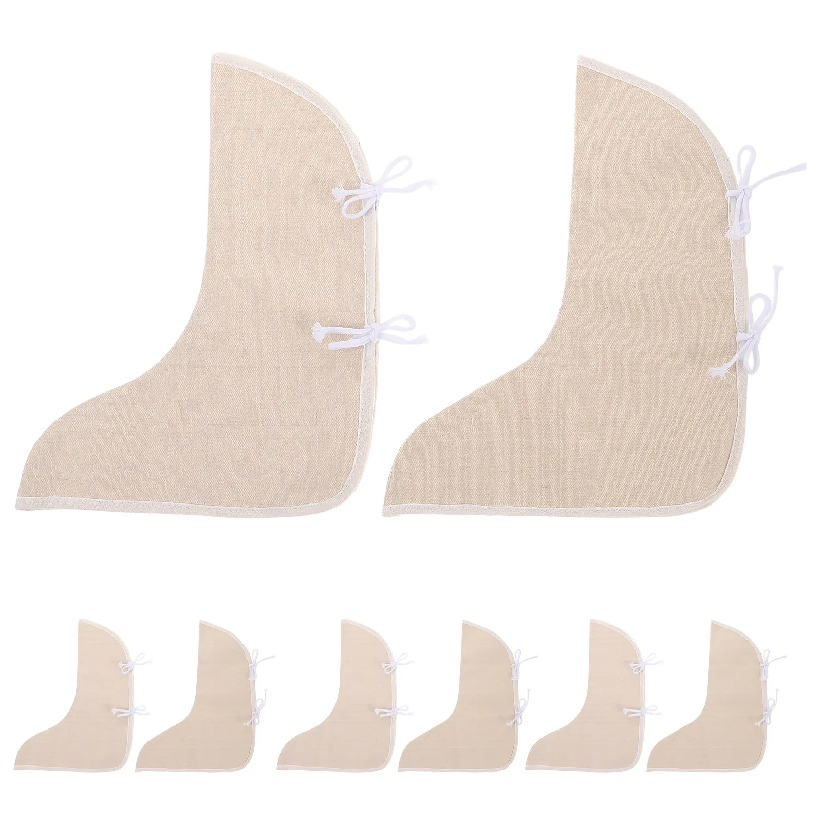 

4pcs Full Coverage Welding Boot Covers For Men Women Heat Resistant Insulated Spats Heavy Duty Welder Foot Protectors